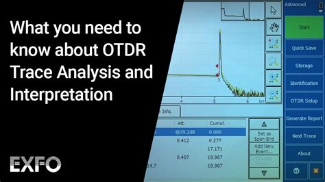 how to read otdr results|What you need to know about OTDR Trace Analysis and.